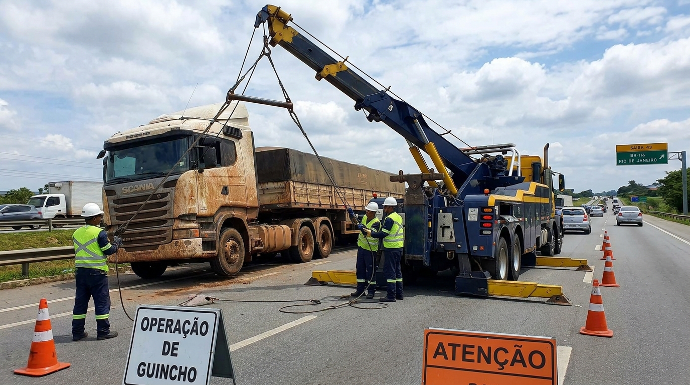 Guincho para Caminhão em Indaiatuba‑SP