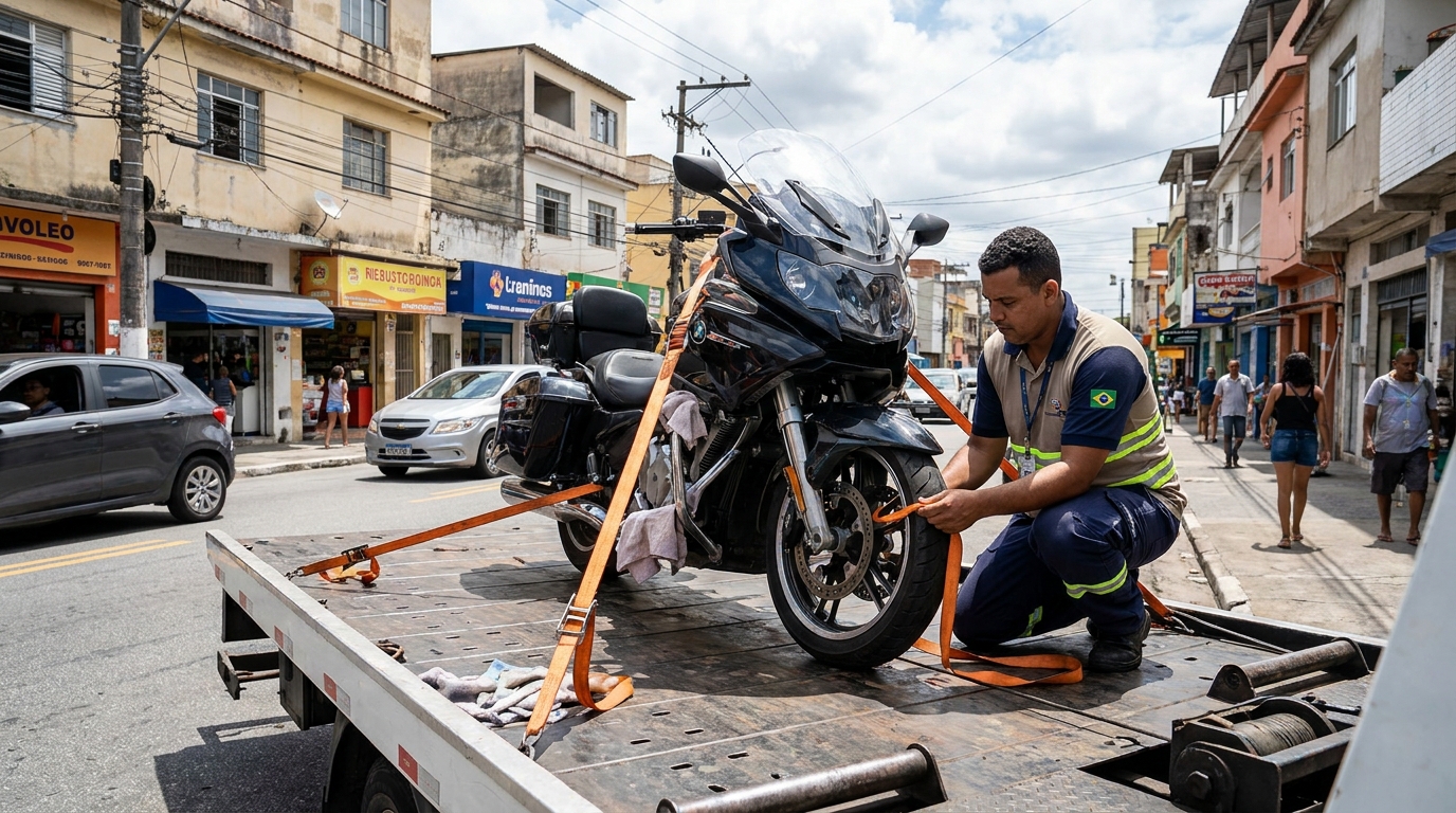 Guincho para Moto em Indaiatuba‑SP