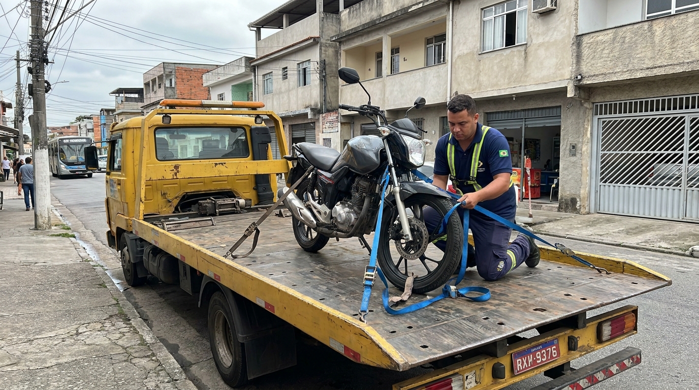 Guincho para Moto em Indaiatuba‑SP