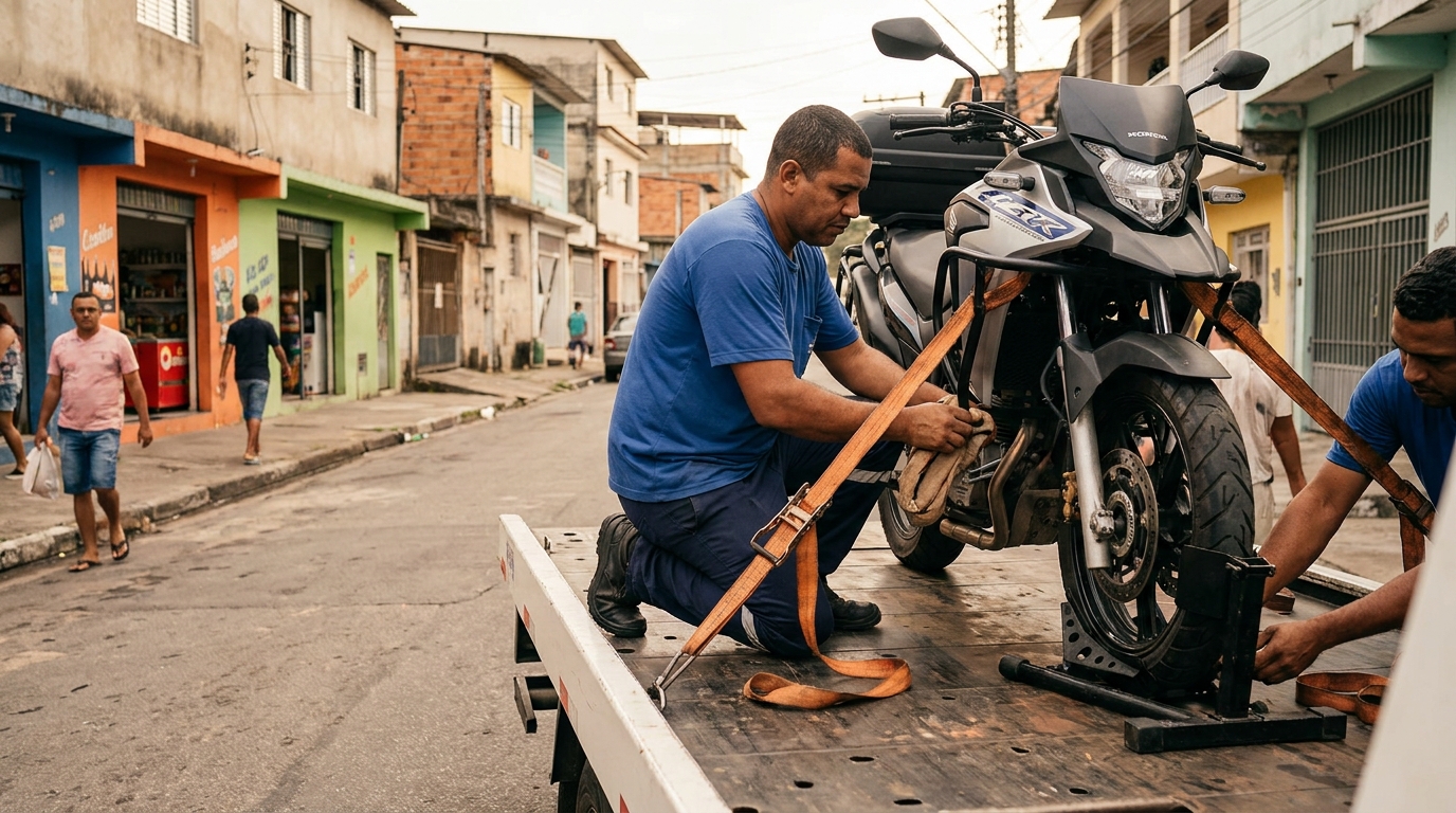 Guincho para Moto perto de mim em Indaiatuba‑SP